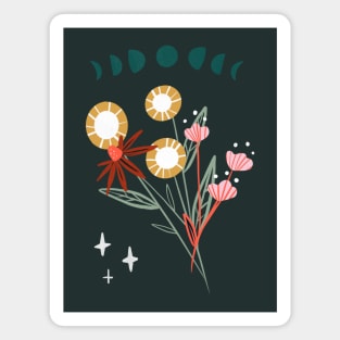 Moony Bouquet Magnet